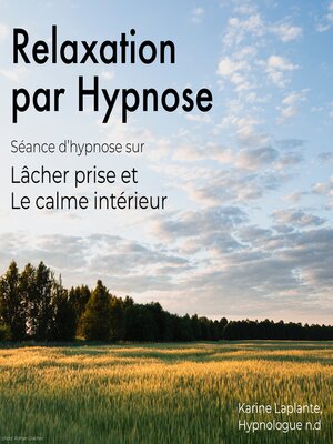 cover image of Relaxation par Hypnose